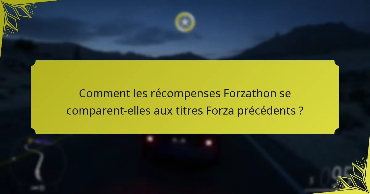 Quels sont les paliers de récompenses dans la boutique Forzathon ?