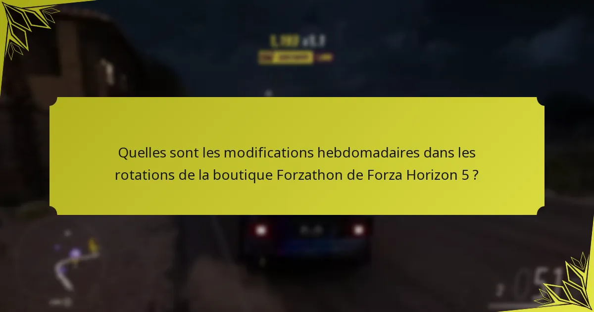 Quels sont les favoris de la communauté dans la boutique Forzathon ?