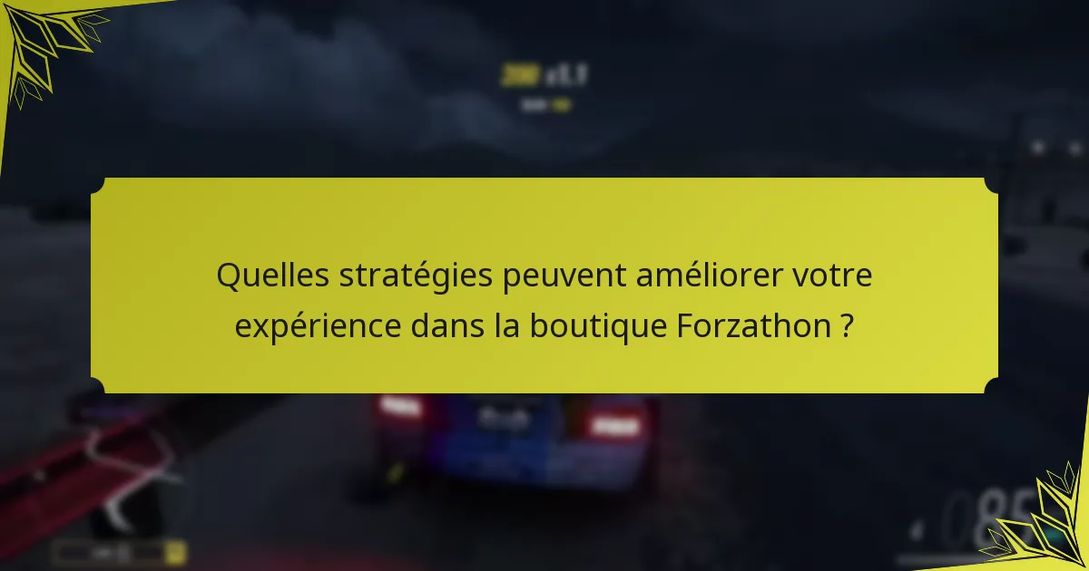 Comment les changements saisonniers affectent-ils les récompenses de la boutique Forzathon ?