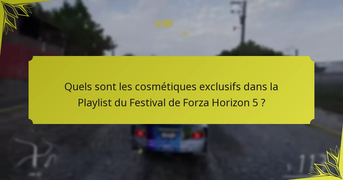Comment les joueurs peuvent-ils échanger ou partager des cosmétiques dans Forza Horizon 5 ?